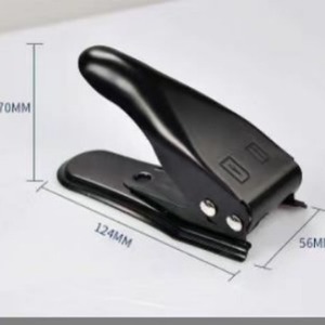 Work Record Dual-blade Sim Card Cutter Black Abs Material For Apple And Android Replacement - Product Image 3