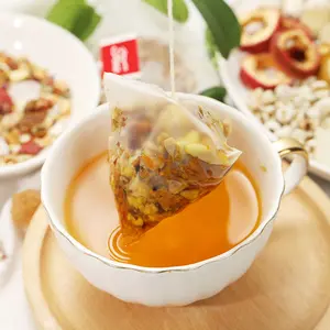 Özel etiket gül longan lotus yaprağı detoks kilo kaybı cilt beyazlatma için özel çay poşetleri kadın