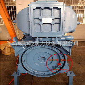 เครื่องยนต์ดีเซลทางทะเล Weifang Steyr รุ่น 615618 แบบหกสูบ 200 แรงม้า สี่จังหวะ แบบลูกสูบสำหรับเรือ - Product Image 1