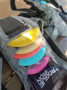 ฟรี samplelarge กระเป๋าเป้ใส่ดิสก์กอล์ฟความจุสูงทนทานกระเป๋ากอล์ฟน้ำหนักเบาสำหรับทุกเพศ - Product Image 5