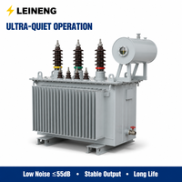 Transformador de Distribución Sumergido en Aceite de Baja Pérdida LEINENG 33kV 400V Reductor Industrial