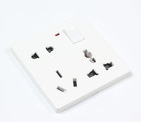 Sran — prise de courant murale multifonction à 8 broches, ue 220V, type abs standard Pakistan