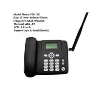 Téléphone sans fil numérique Flyscale 2,2 pouces 3G WCDMA GSM avec double emplacement pour carte SIM