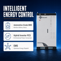 Hibrit Şebeke Lezet E109S60 109kWh 60kW LiFePO4 Hava Soğutmalı Ticari Endüstriyel Enerji Depolama Kabini 6000 Döngü IP55
