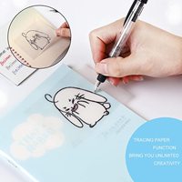 Notes autocollantes personnalisées claires, rondes et transparentes