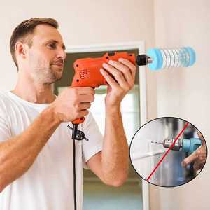Cubierta colectora <span class=keywords><strong>de</strong></span> polvo para taladro escalable <span class=keywords><strong>de</strong></span> impacto, cuenco para martillo eléctrico para martillo giratorio con cable e inalámbrico, azul y rojo - Product Image 6