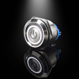 สวิตช์ล็อคอิเล็กทรอนิกส์ทองเหลืองขนาด 19 มม. กันน้ำกันฝุ่นมาตรฐาน IP65 1NO 5V 5A พร้อมไฟ LED แสดงสถานะการทำงาน ทนทาน สำหรับงานอุตสาหกรรม - Product Image 2