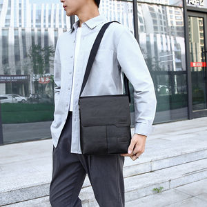 シングルショルダーバッグセットPUレザー素材クロスボディビジネスチェストメッセンジャースリング - Product Image 5