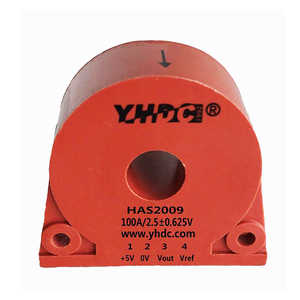 Yhdc 20-100a हॉल प्रभाव बंद लूप वर्तमान सेंसर, + 5v एकल बिजली आपूर्ति के साथ वर्तमान ट्रांसड्यूसर 2009 - Product Image 1