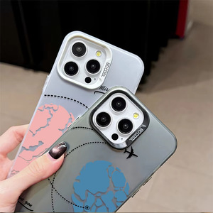 Coque de téléphone mignonne avec <span class=keywords><strong>carte</strong></span> cœur pour <span class=keywords><strong>iPhone</strong></span> 15 Pro Max 16 17, accessoires de téléphone élégants pour <span class=keywords><strong>iPhone</strong></span> 17 Pro Max, parfaite pour les amoureux - Product Image 3