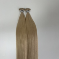 Extensions de cheveux Remy 100g en gros, alignées sur les cuticules, double tirage, sans nœuds, sans perte, pointe Nano Ring, cheveux mongols teints