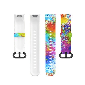 Correas deportivas de silicona suave para <span class=keywords><strong>reloj</strong></span> inteligente, correa de repuesto con estampado para Xiaomi Redmi Watch Lite - Product Image 2