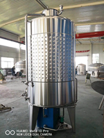 Cuve de Fermentation en Acier Inoxydable 2000L – Composants Essentiels : Réservoir sous Pression, Pompe, Moteur – Équipement de Brassage de Bière et de Vin de Haute Qualité