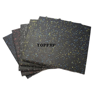 Tapis en caoutchouc absorbant les chocs Carrelage de sol en caoutchouc pour salle de sport - Product Image 1