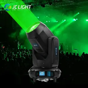 Chùm ánh sáng 380W Sharpy chùm di chuyển ánh sáng LED chùm 8 + 16 + 24 lăng kính RGB LED DMX512 và âm thanh hoạt động LED Đèn sân khấu cho buổi hòa nhạc