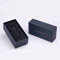 Boîte à montre de luxe personnalisée en carton vide avec logo sur mesure