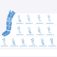 Bottes de Récupération sans Fil Healthpal OEM ODM à 8 Chambres, Qualité Médicale, Pressothérapie Pneumatique, Cuissardes de Compression d'Air pour Œdème
