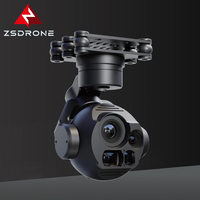 Drone caméra 2K avec cardan, zoom optique 30x, capteur d'image CMOS grand angle 540 degrés, contrôle sans fil, vidéo aérienne