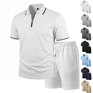 Conjuntos de Ropa Casual para Hombre, Estilo Informal, Personalizados, con Accesorios, Elásticos, Holgados, para Tenis, Gimnasio - Product Image 1