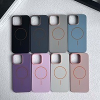 Syndee pour iPhone 16 Pro Max Officiel Hard Thin PC Back Cover Case 15 14 13 12 Series Luxury Magnet Cellphone Accessories