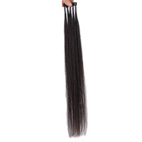 Extensions de cheveux naturels russes vierges 6D, double épaisseur, cuticules intactes, micro-anneaux, cheveux humains, balayage personnalisé, fournisseur pour salons