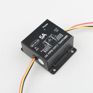 12V5A करने के लिए 24V कार बिजली ट्रांसफार्मर ट्रक उच्च-शक्ति ऑडियो नेविगेशन कनवर्टर डीसी थोक कार शक्ति कदम-नीचे एकल 60W 0.286 - Product Image 5