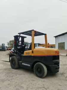 <b>Handling</b> Machinery 5Ton Used TCM Forklift Three Stage Mast Diesel FD25 FD30 FD50 High Gearbox Pump Motor Engine Bearing - Product Image 2