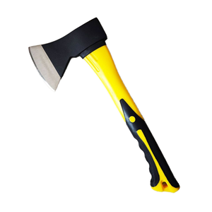 Hache de camping de style allemand de qualité industrielle avec nouvelle poignée recouverte de plastique - Product Image 2