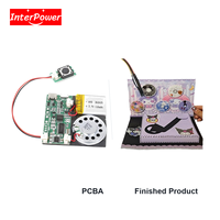 Module de lecteur de disques magnétiques téléchargeable par USB, carte son audio, lecteur de musique, solution PCBA pour boîte cadeau, carte DIY personnalisée