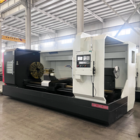 Tour CNC horizontal CK61100 de fabrication directe, banc de 3000 mm, alésage de broche large, machine CNC robuste pour l'acier et le fonte.