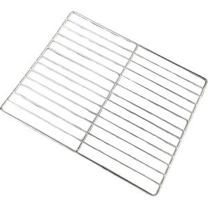 Grille de barbecue en treillis métallique galvanisé en acier inoxydable de grande taille et robuste, technique de soudage, trou carré de 2 mm - Product Image 1