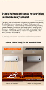 Sensor <span class=keywords><strong>de</strong></span> <span class=keywords><strong>Presencia</strong></span> Humana por Radar <span class=keywords><strong>de</strong></span> Onda Milimétrica 24G 2026, Detector <span class=keywords><strong>de</strong></span> Movimiento Inteligente Tuya, Sensor <span class=keywords><strong>de</strong></span> <span class=keywords><strong>Presencia</strong></span> Humana Inteligente Montado en Techo - Product Image 3
