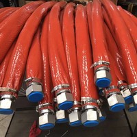 Manchon pare-feu en fibre de verre, 1 pièce, câble et tuyau de protection thermique, protecteur ignifuge