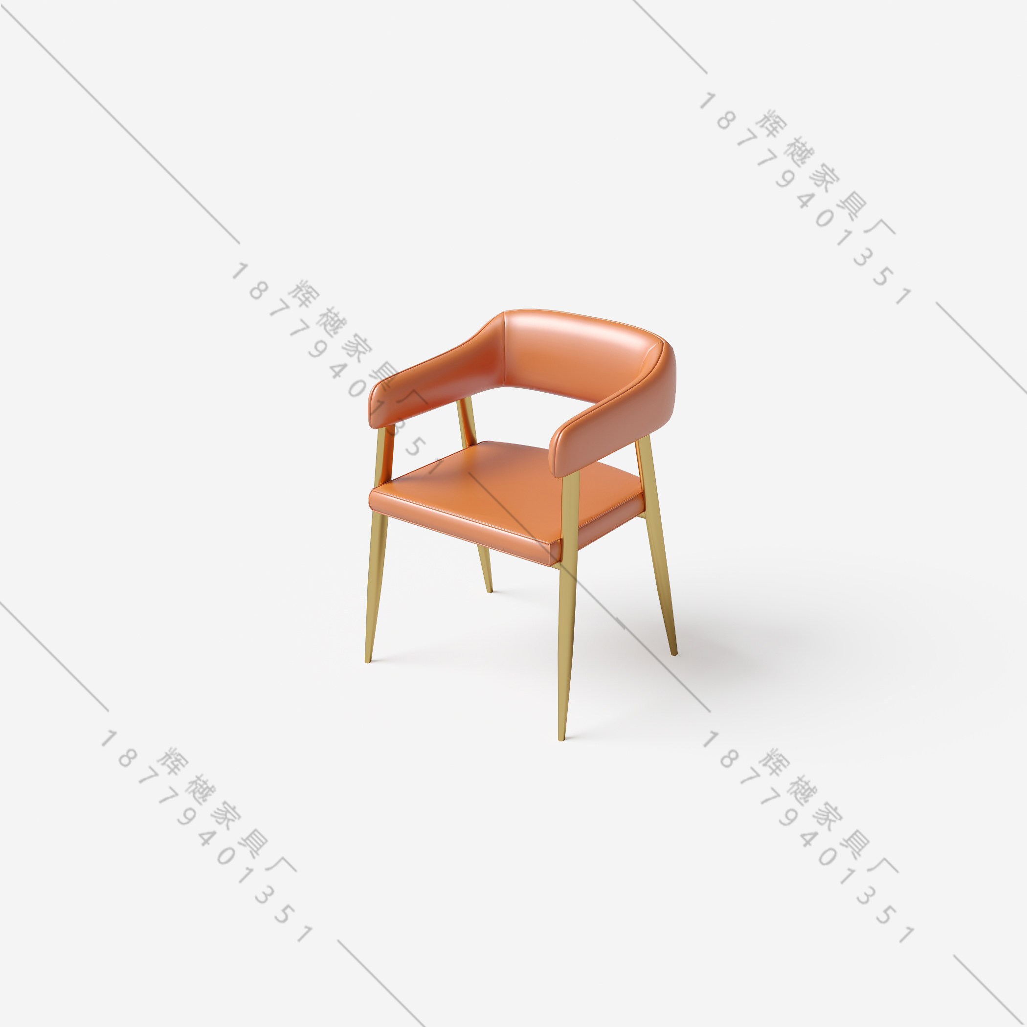 Nuova sedia arancione