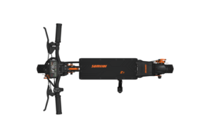 Patinete Eléctrico Plegable de Doble Motor Negro y Naranja para Adultos, Velocidad de hasta 60 km/h, Neumáticos Anchos, Autonomía de 45-60 km, Diseño Plegable para Desplazamientos Urbanos - Product Image 2