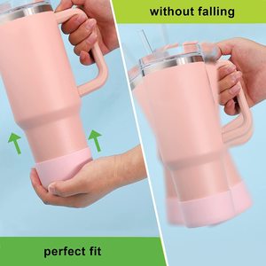 Hot bán cup dưới tay Áo Silicone <span class=keywords><strong>Protector</strong></span> cho Stanley Tumbler chai dưới bìa cho 30-40oz ly chống trượt - Product Image 4