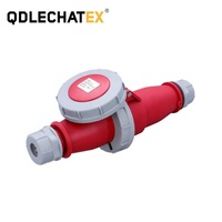 IP67 4pin 3P + E 220v-415v mâle et femelle étanche 32A prise et prise industrielles