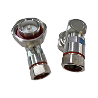 Connecteur RF L29-JW1/2S à prix d'usine, connecteur mâle coudé L29 7/16 pour câble flexible 1/2