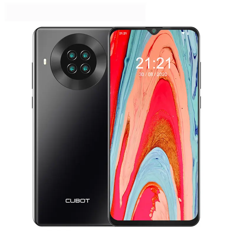 Original Cubot Note 20โทรศัพท์มือถือ3 + 64GB Android 10 6.5นิ้วDual Sim Cardด้านหลังQuadกล้องโทรศัพท์Cubot Note 20 Celulares