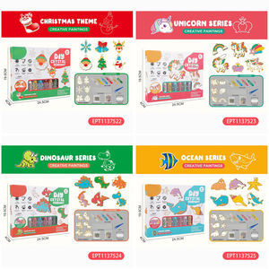 EPT Kit <span class=keywords><strong>de</strong></span> jouets <span class=keywords><strong>de</strong></span> peinture <span class=keywords><strong>de</strong></span> Noël <span class=keywords><strong>pour</strong></span> enfants, peinture à la colle couleur cristal, matériaux d'art en plastique <span class=keywords><strong>pour</strong></span> enfants - Product Image 6