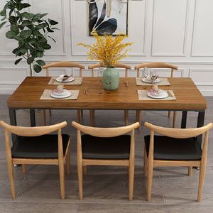 Gedo Tùy Chỉnh Kích Thước Hiện Đại Chất Lượng Cao Rắn Gỗ Bàn Ăn Cho 6 Hình Chữ Nhật Đồ Nội Thất Nhà Bếp Cho Phòng Ăn - Product Image 6