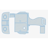 Tapis de traction personnalisés en mousse EVA non absorbante pour jet ski, bateaux et équipements marins