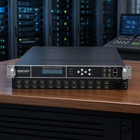 Encodeur vidéo multi-canaux DIGICAST pour tête de réseau de télévision numérique, multiplexeur avec sorties RTMP/HTTP/RTSP/HLS/SRT/UDP/RTP/ASI