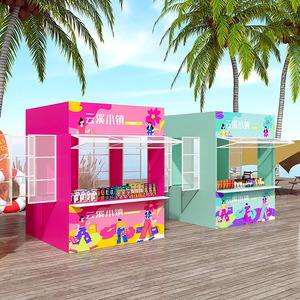 Tende per Eventi e Mercati, Stand Portatili e Pieghevoli per Attività Commerciali, Chioschi Mobili per Snack Bar - Product Image 1