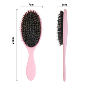 <span class=keywords><strong>Brosse</strong></span> à cheveux démêlante à poils de sanglier naturels, marque privée, <span class=keywords><strong>pour</strong></span> masser le cuir chevelu et éliminer <span class=keywords><strong>les</strong></span> nœuds - Product Image 6