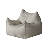 Hochwertiger Katzenförmiger Sitzsack LUCKYSAC Bestseller Sitzsack-Sofabezug für Erwachsene Luxuriöser Rückenstütz-Sitzsack