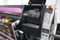 Machine d'impression UV rouleau à rouleau durable à double tête I3200 de 3,2 m