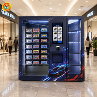Distributeur automatique de voitures jouets et de boîtes surprises, écran tactile 32 pouces, paiement par pièces et cartes, pour centres commerciaux et magasins