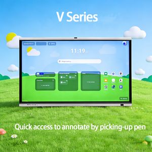 <span class=keywords><strong>Pizarra</strong></span> Interactiva para Conferencias y Oficinas EIBOARD, <span class=keywords><strong>Pizarra</strong></span> Inteligente 4K UHD, Transmisión Inalámbrica de Video, Pantalla Dividida, Montable para Reuniones - Product Image 5
