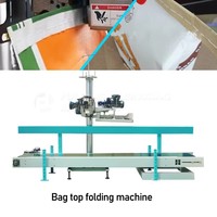 Machine semi-automatique de remplissage et de scellage de sacs de céréales de 10 kg pour farine de blé, aliments pour animaux (poulets, vaches, oiseaux), et emballage de riz de 25 kg